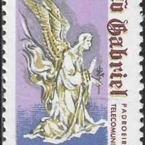 Br-Selo, 1969, C-629-RHM, (Mint). Dia de São Gabriel, Padroeiro das Telecomunicações.