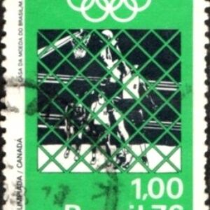 Br-Selo, 1976, C-933-RHM, (U). Jogos Olímpicos de Montreal.