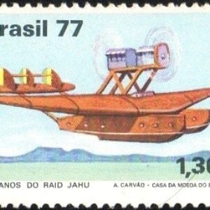 Br-Selo, 1977, C-1009-RHM, (N). Homenagem à Aviação Civil.