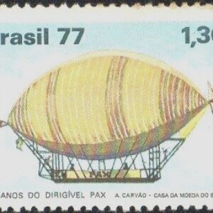 Br-Selo, 1977, C-1010-RHM, (N). Homenagem à Aviação Civil.