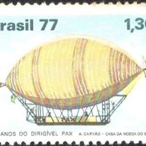 Br-Selo, 1977, C-1010-RHM, (N). Homenagem à Aviação Civil.