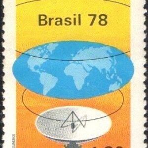 Br-Selo, 1978, C-1035-RHM, (N). Dia Mundial das Telecomunicações.
