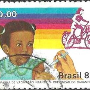 Br-Selo, 1983, C-1332-RHM, (Mint). Companhia de Vacinação Infantil (Poliomielite).