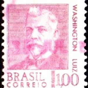 Br-Selo, 1968, RE- 535-RHM, (U). Antigos Presidentes (Washington Luiz).