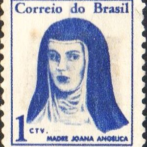 Br-Selo, 1967, RE- 526-RHM, (N). Mulheres Famosas do Brasil - Madre Joana Angélica (1762-1822).